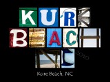 Kure Beach NC alphabet black websize